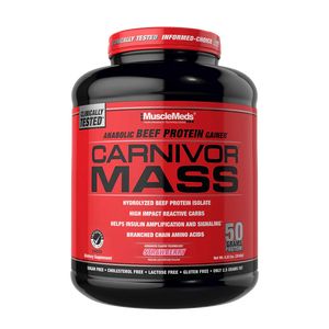 Musclemeds Carnivor Mass Beef Protein Mass Gainer 6Lbs