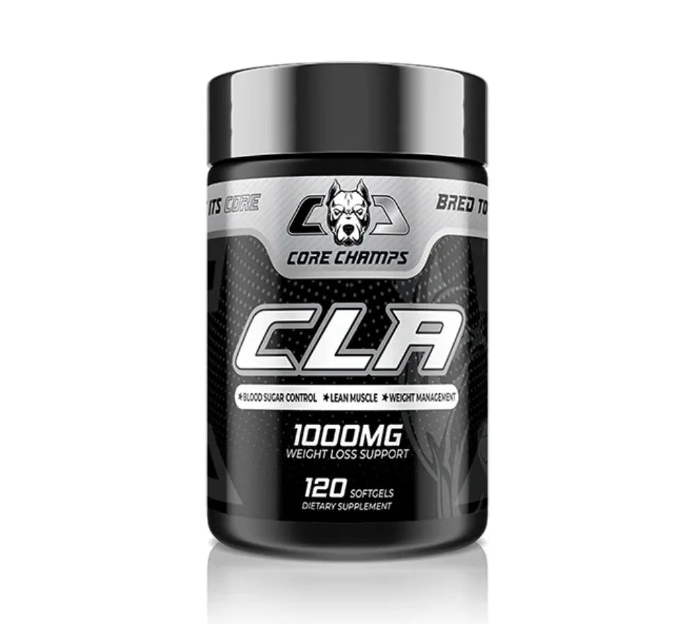 Core Champs CLA (Conjugated Linoleic Acid) 1000mg 120 Softgels CORE CHAMPS