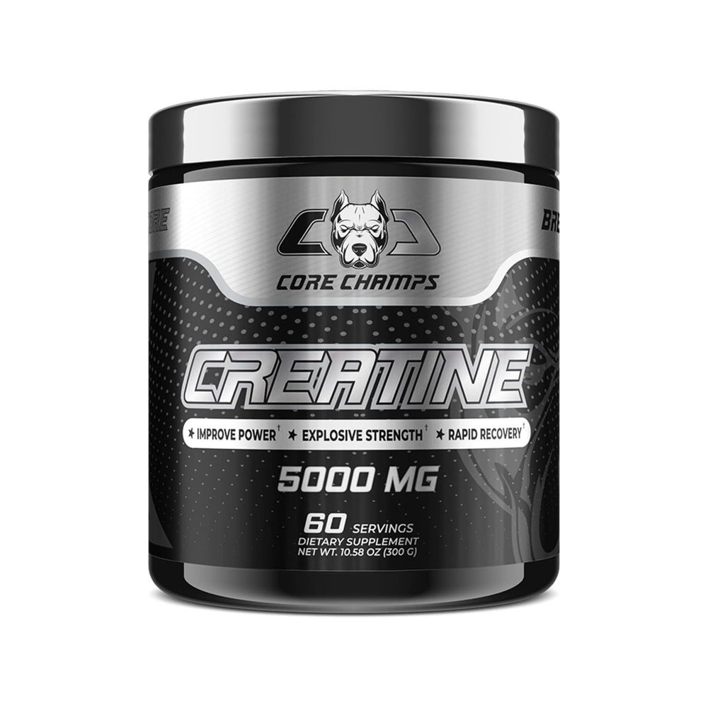 Core Champs Creatine Monohydrate 5000mg 60 Servings CORE CHAMPS