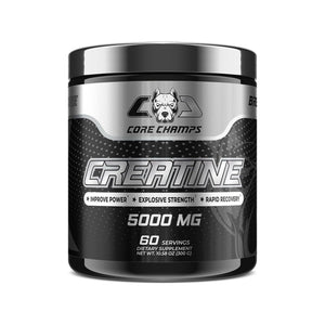 Core Champs Creatine Monohydrate 5000mg 60 Servings CORE CHAMPS