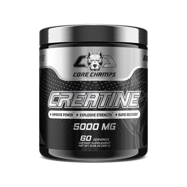 Core Champs Creatine Monohydrate 5000mg 60 Servings CORE CHAMPS