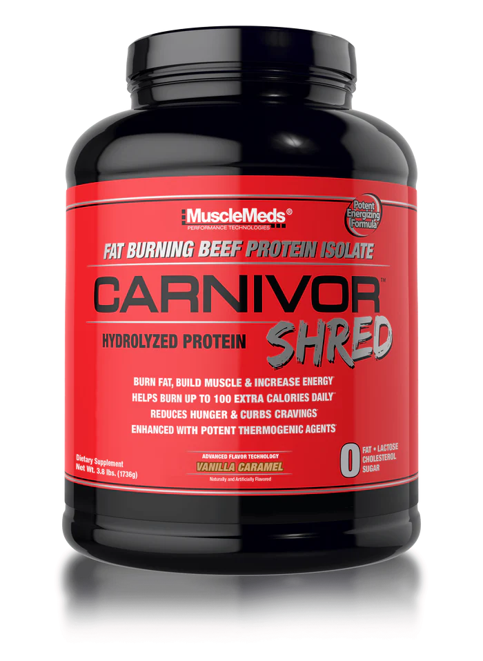 Musclemeds Carnivor Shred Fat Burning Beef Protein 3.8 LBS