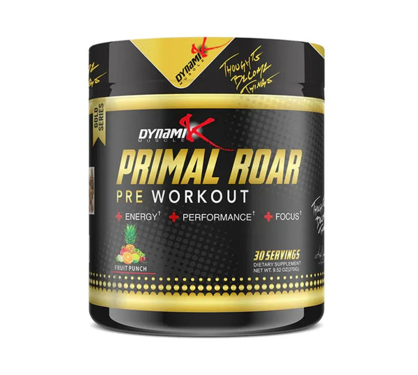 Dynamik Primal Roar Gold Series Pre-Workout 30 Servings Dynamik