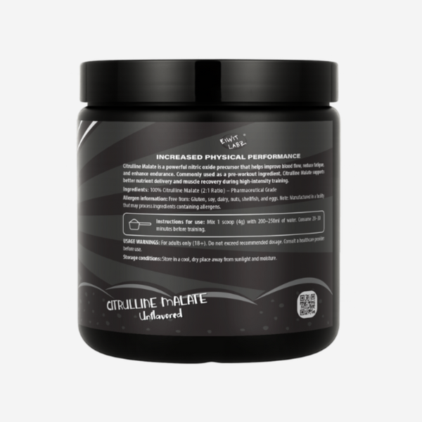 Eiwit Labz Citrulline Malate – Premium Nitric Oxide Booster for Pump Endurance & Performance