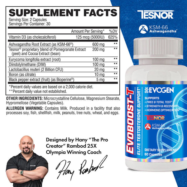 Evoboost-T Testosterone Booster EVOGEN