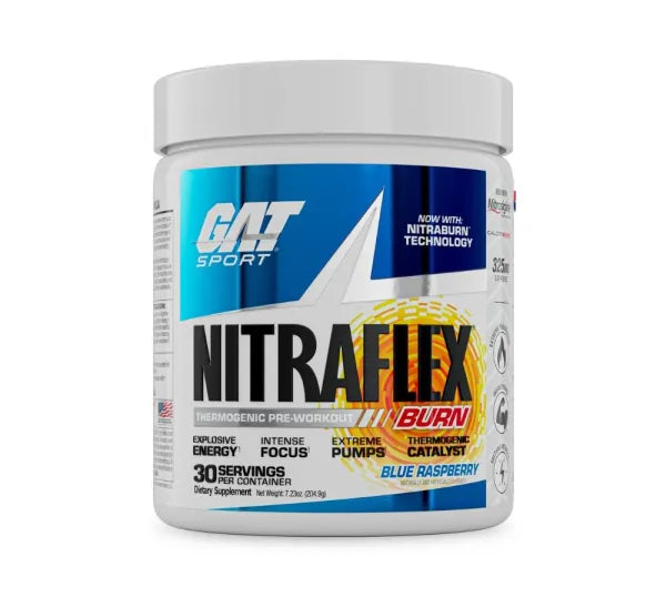 Gat Sport Nitraflex Burn Pre Workout 30 Servings Gat Sport