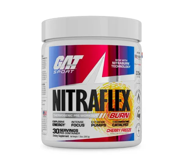 Gat Sport Nitraflex Burn Pre Workout 30 Servings Gat Sport