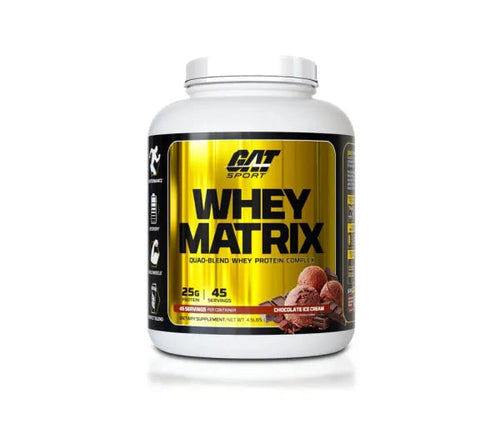 Gat Sport Whey Matrix Quad-Blend Whey Protein Complex 45 Servings Gat Sport