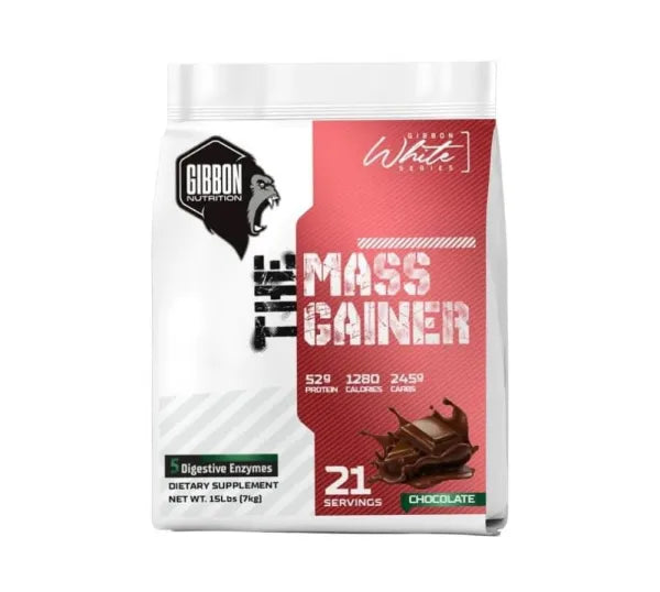 Gibbon Nutrition White Series Mass Gainer 15lbs