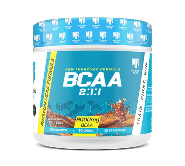 Muscle Rulz BCAA 2:1:1 New Improved Formula 30 Servings Muscle Rulz
