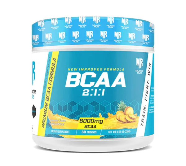 Muscle Rulz BCAA 2:1:1 New Improved Formula 30 Servings Muscle Rulz