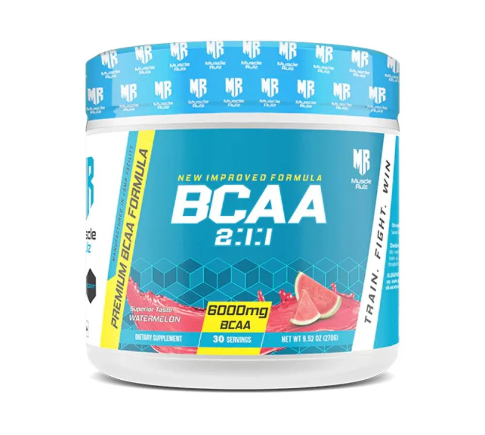 Muscle Rulz BCAA 2:1:1 New Improved Formula 30 Servings Muscle Rulz