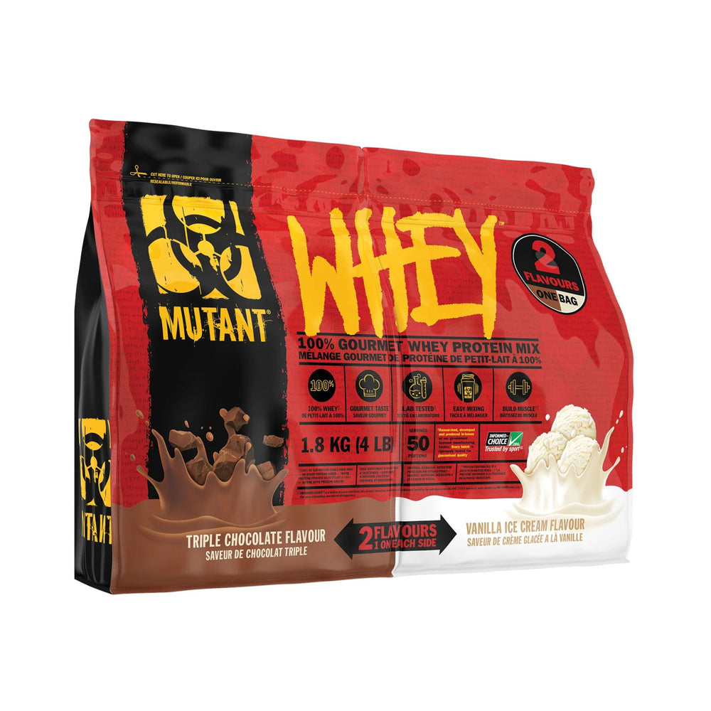 Mutant Whey Protein Dual Flavor - Whey Protein Mix 4Lb