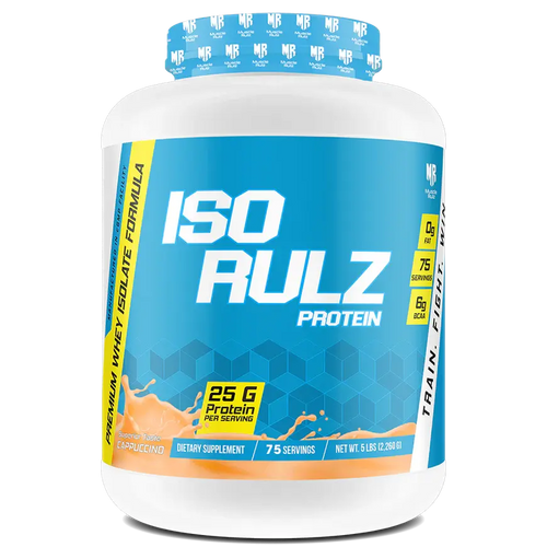 Muscle Rulz ISORULZ Whey Protein Isolate 75 Servings 5 Lbs Muscle Rulz