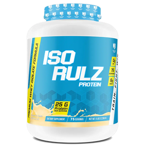 Muscle Rulz ISORULZ Whey Protein Isolate 75 Servings 5 Lbs Muscle Rulz