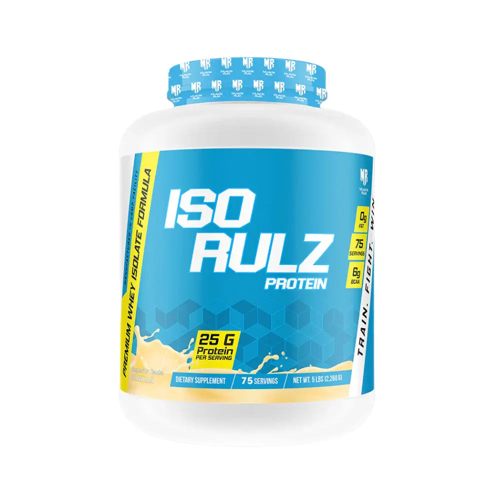Muscle Rulz ISORULZ 5lbs Whey Protein Isolate 75 Servings