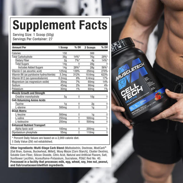 Muscletech Celltech Creatine 3Lb MuscleTech