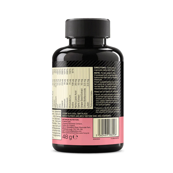 Optimum Nutrition Opti-Women Multivitamin for Active Women, 60 Capsules