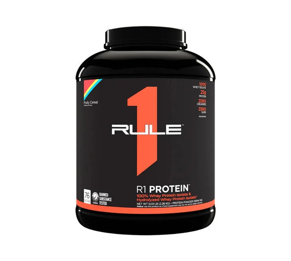 RuleOne R1 Isolate Hydrolysate Formula Protein 5 lbs