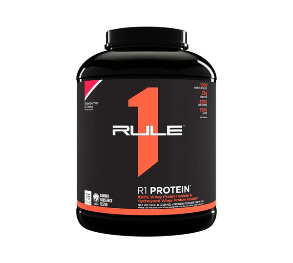 RuleOne R1 Isolate Hydrolysate Formula Protein 5 lbs