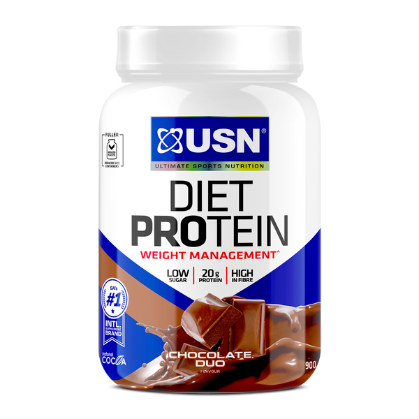 USN Diet Protein 900g Chocolate Duo USN