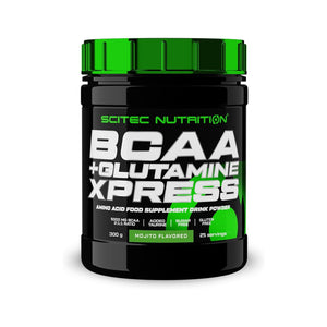 Scitec Nutrition BCAA Plus Glutamine Powder 300 Gram Scitec Nutrition