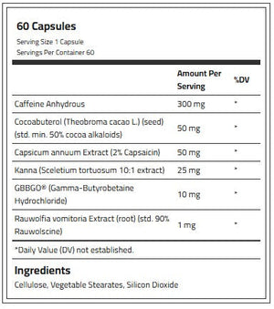 Nutrex Lipo 6 Hardcore Maximum Fat Burner, 60 Capsules, Maximum Fat Loss Support Nutrex Research