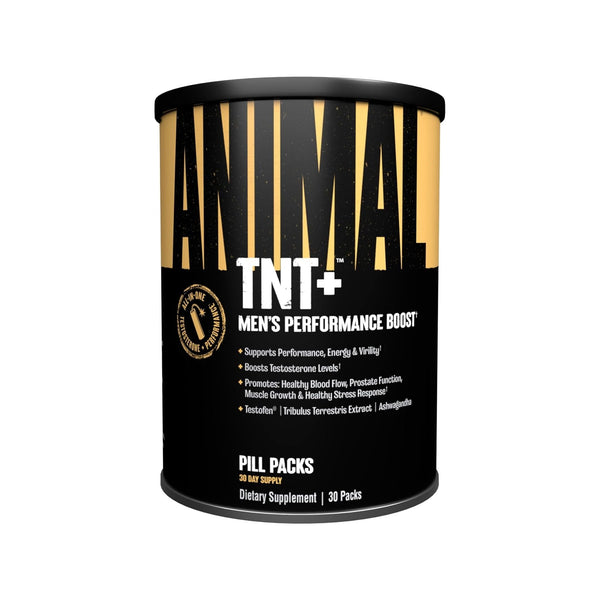 Universal Nutrition Animal TNT+ Men's Performance Boost, 30 Packs, Boosts Testosterone Levels UNIVERSAL NUTRITION
