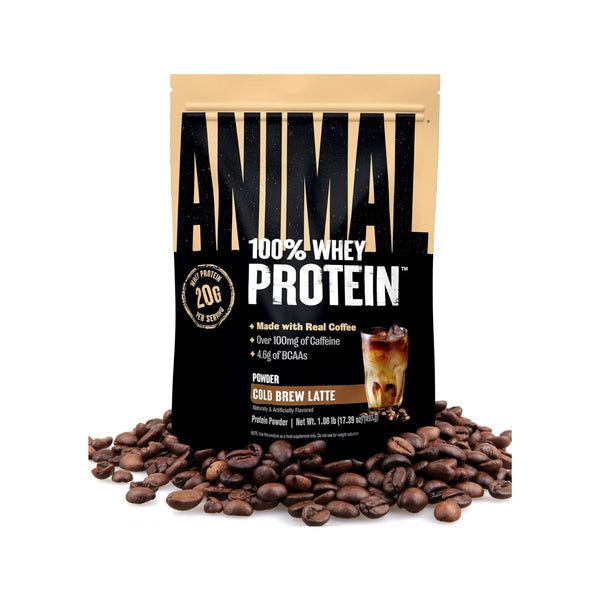 Un Animal Whey Cold Brew Latte 540g W/ Real Coffee UNIVERSAL NUTRITION