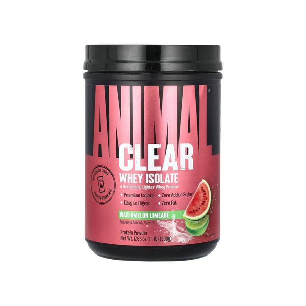 Universal Nutrition Animal Clear Whey Protein Isolate, Orange Pineapple, 500 Gm UNIVERSAL NUTRITION