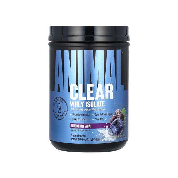 Universal Nutrition Animal Clear Whey Protein Isolate, Orange Pineapple, 500 Gm UNIVERSAL NUTRITION