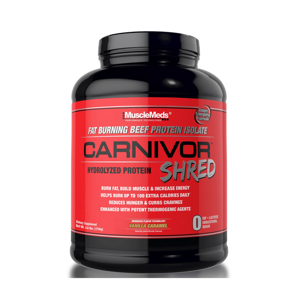 Musclemeds Carnivor Shred Fat Burning Beef Protein 3.8 LBS Musclemeds