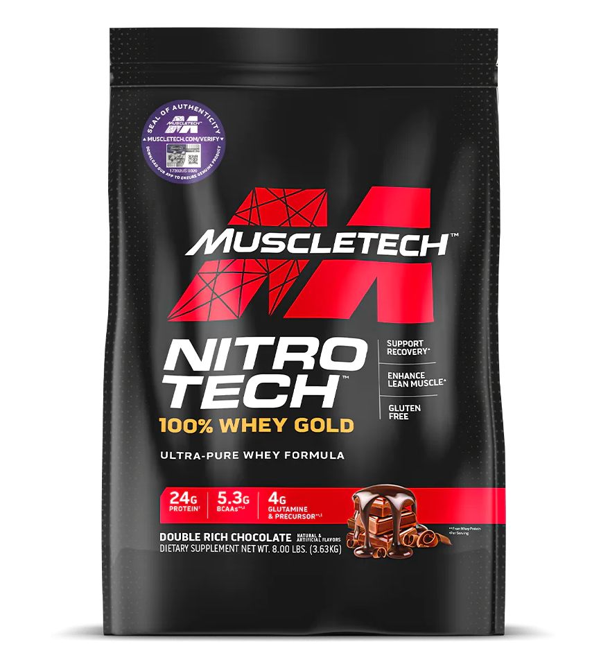 Muscletech NitroTech 100% Whey Gold 8Lb MuscleTech