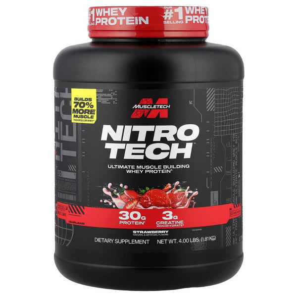 Muscletech Nitro-Tech Whey Protein 4 lbs MuscleTech