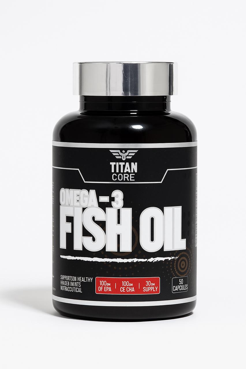 Titan Core Omega-3 Fish Oil 60 capsules Titan Core