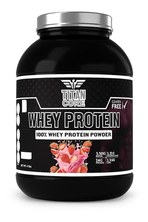 Titan Core 100% Whey Protein 4lbs Titan Core