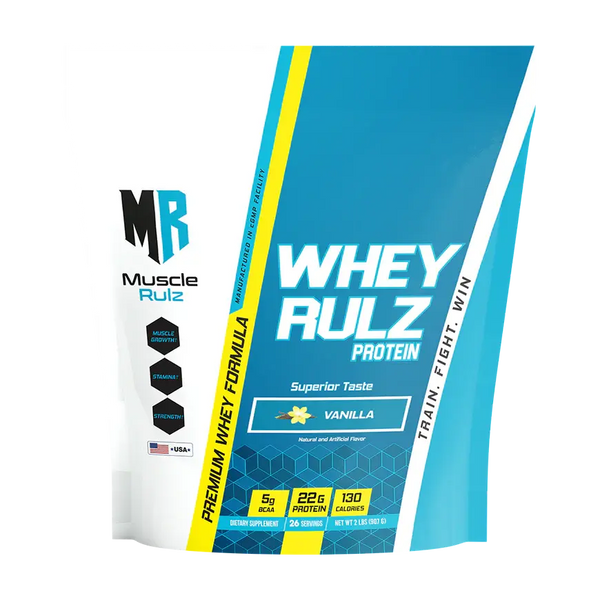 Muscle Rulz Whey Rulz Protein Whey Protein 2lbs Muscle Rulz