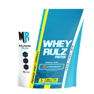 Muscle Rulz Whey Rulz Protein Whey Protein 4lbs Muscle Rulz