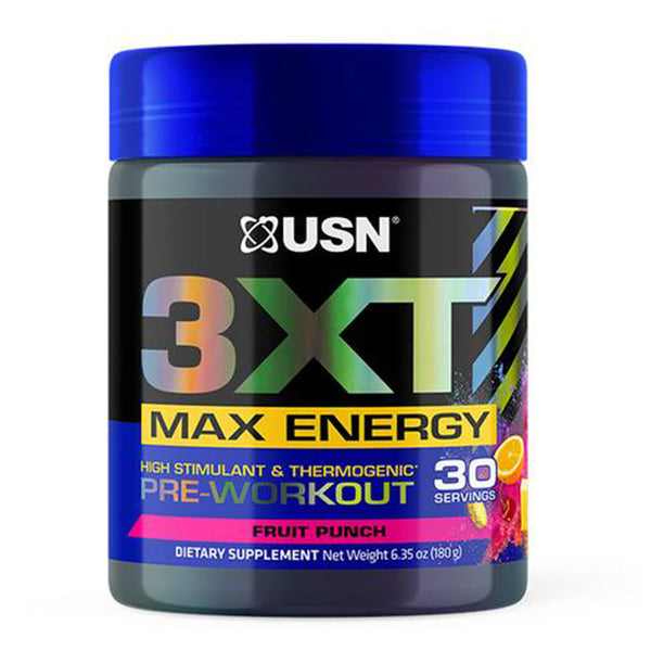 USN 3XT Max Energy Pre Workout 30 Servings USN