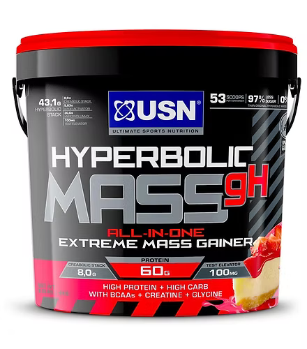USN Hyperbolic Mass GH All In One Mass Gainer 4 kg USN