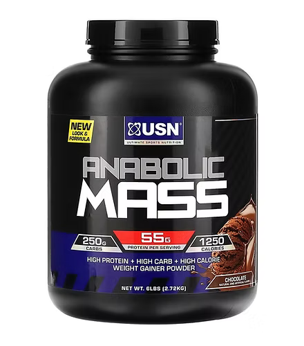 USN Anabolic Mass High Protein Weight Gainer 6 lbs USN