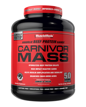 Musclemeds Carnivor Mass Beef Protein Mass Gainer 6Lbs