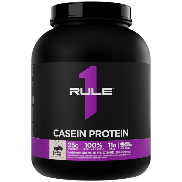 RuleOne R1 Casein 4 lbs 100% Micellar Casein RuleOne