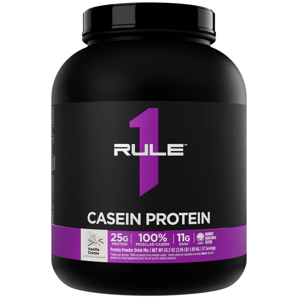 RuleOne R1 Casein 4 lbs 100% Micellar Casein RuleOne