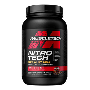 Muscletech Nitro-Tech 100% Whey Gold Whey Protein 2 Lbs MuscleTech