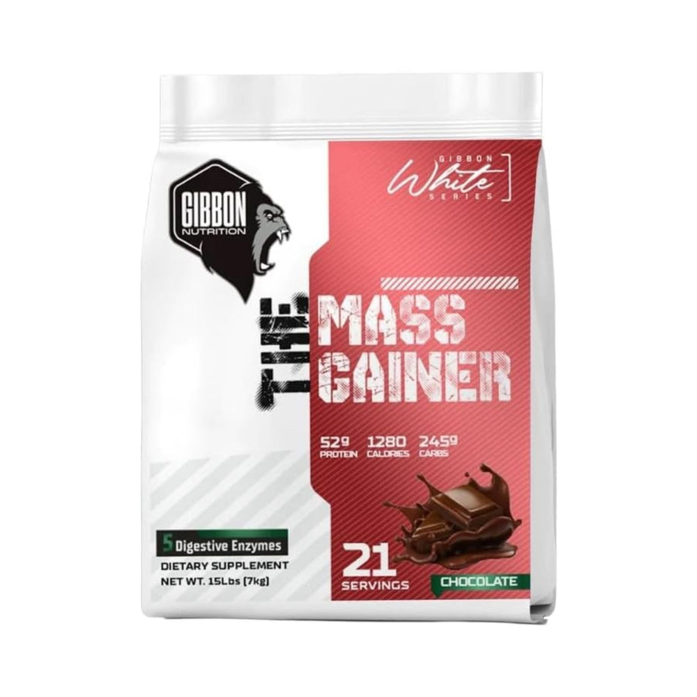 Gibbon Nutrition White Series Mass Gainer 15lbs GIBBON