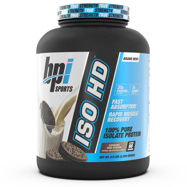 Bpi Sports ISO HD Whey Protein Isolate 69 Servings Lean Muscle Bpi Sports