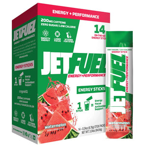 JetFuel® Energy + Performance Energy 14 Stick Packs 0.24 oz (6.76 g) Each Gat Sport