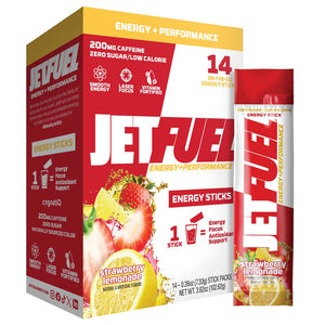 JetFuel® Energy + Performance Energy 14 Stick Packs 0.24 oz (6.76 g) Each Gat Sport