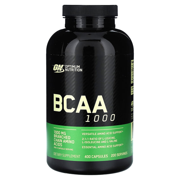 Optimum Nutrition BCAA Branched Chain Amino Acids Capsules
